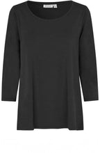 MaCecille Black Jersey Top