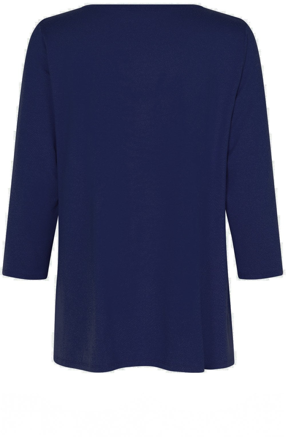 MaCecille Navy Jersey Top