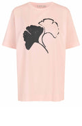 MaDanielle Mauve Chalk Flower Print Jersey T Shirt