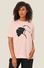 MaDanielle Mauve Chalk Flower Print Jersey T Shirt