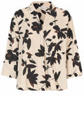 MaDarale Chestnut Linen Mix Blouse