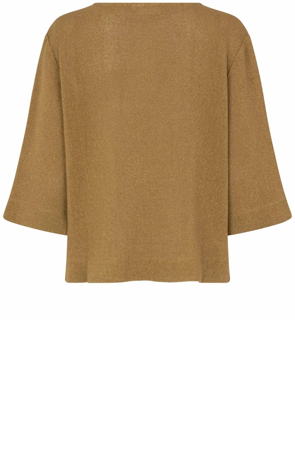 MaDarmi Dull Gold Woven Blouse