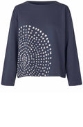 MaDaynara Mood Indigo Weighted Jersey Top