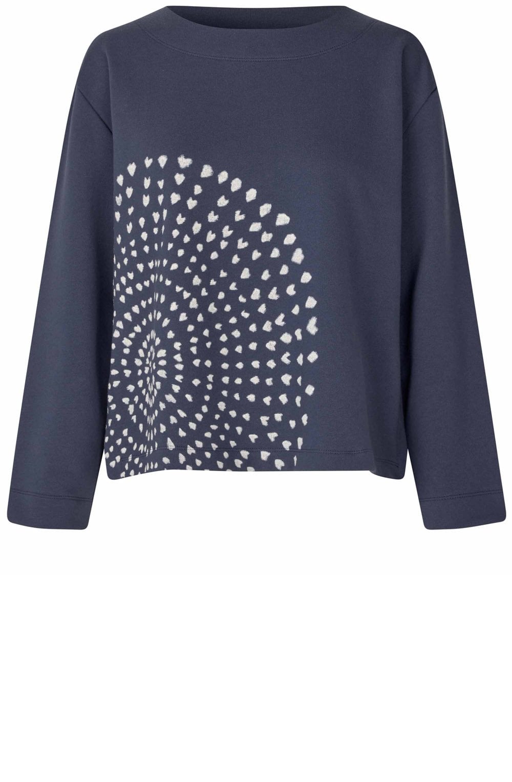 MaDaynara Mood Indigo Weighted Jersey Top