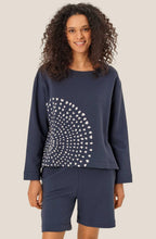 MaDaynara Mood Indigo Weighted Jersey Top