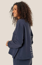 MaDaynara Mood Indigo Weighted Jersey Top