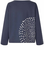 MaDaynara Mood Indigo Weighted Jersey Top