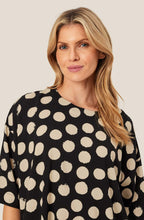 MaDegana Black Polka Dot Blouse