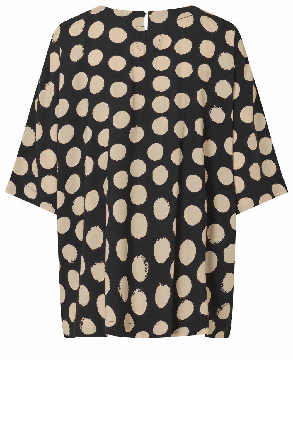 MaDegana Black Polka Dot Blouse