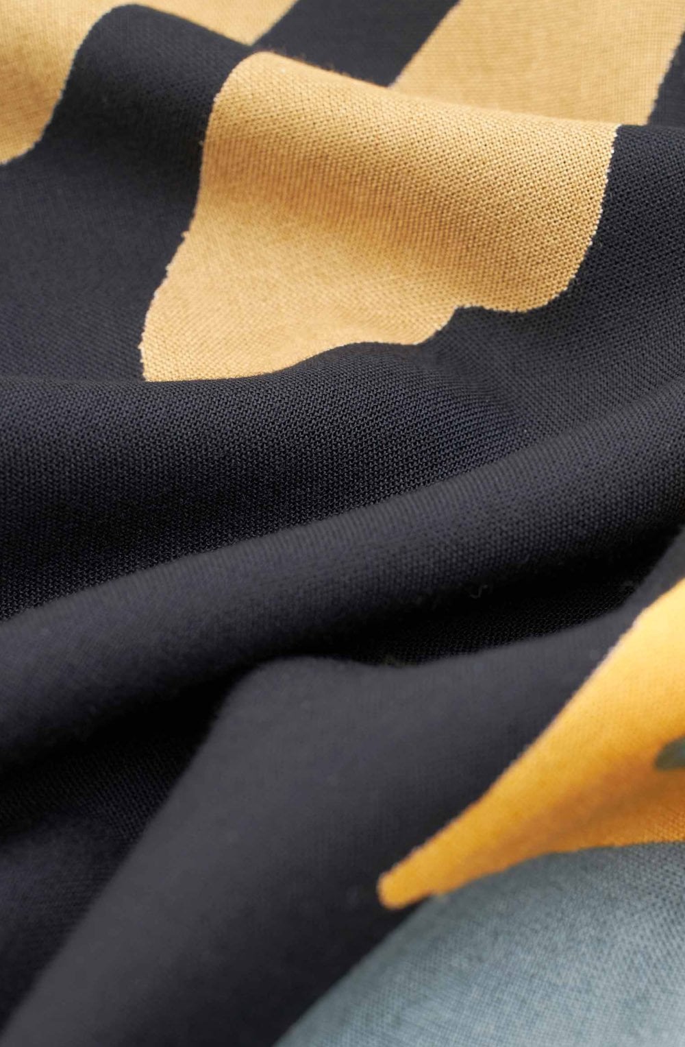 MaDelarano Butterscotch Bold Print Blouse