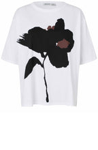 MaDoreann Floral Print Oversized T Shirt
