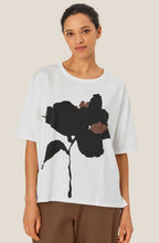 MaDoreann Floral Print Oversized T Shirt