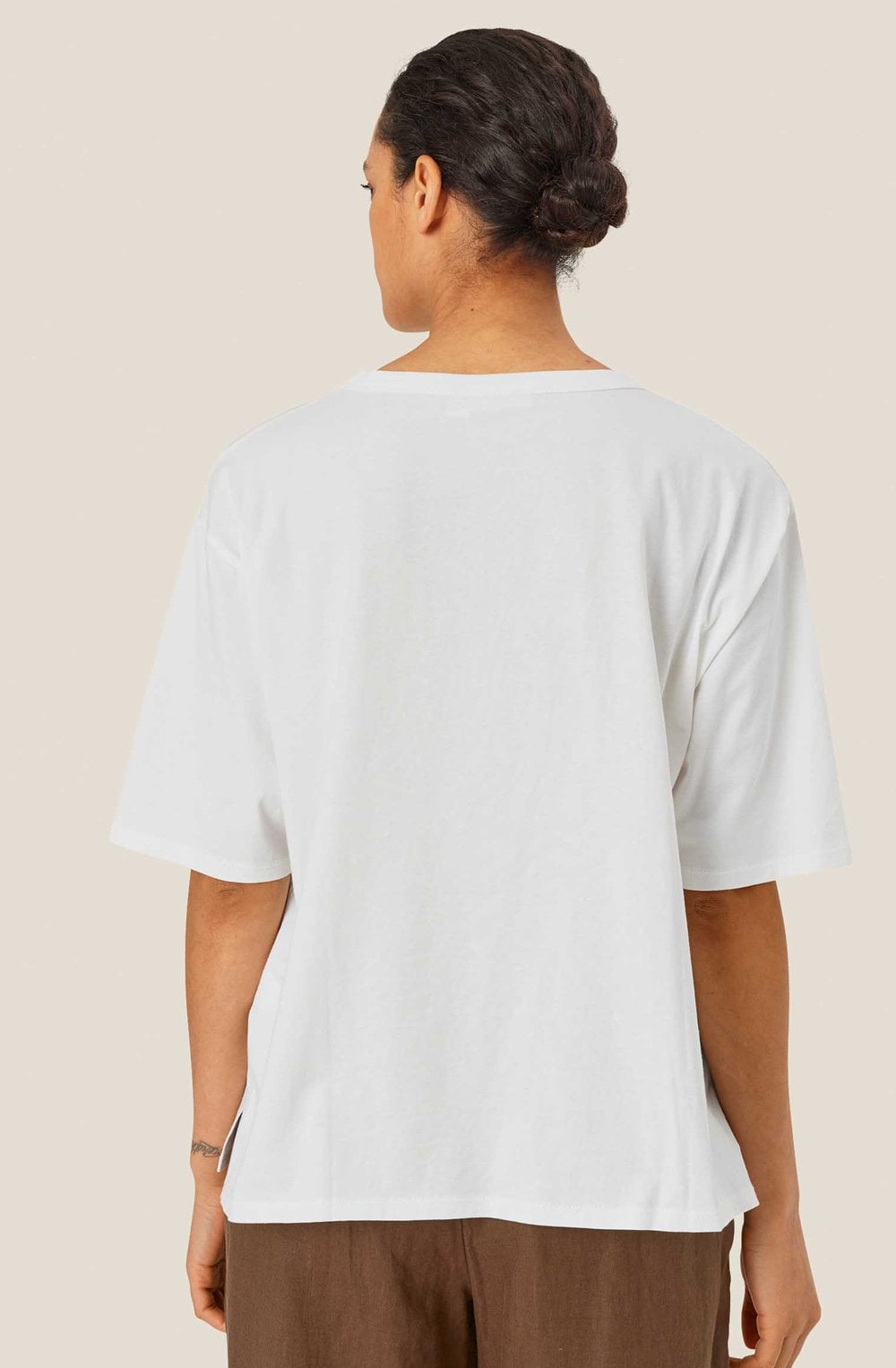 MaDoreann Floral Print Oversized T Shirt