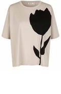 MaDoreann Silver Cloud Oversized T Shirt