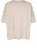 MaDoreann Silver Cloud Oversized T Shirt