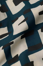 MaDorot Reflecting Pond Abstract Print Blouse