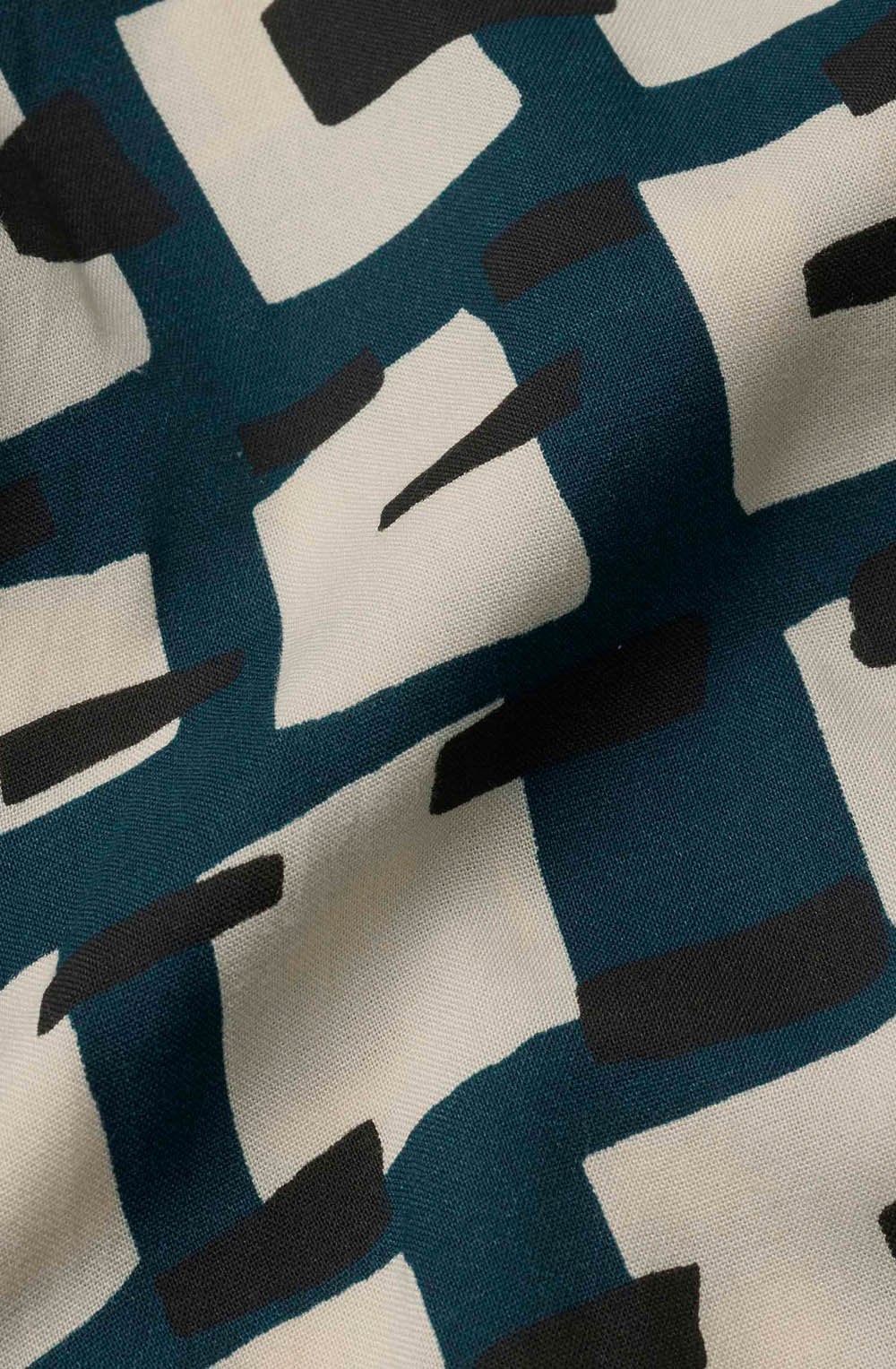 MaDorot Reflecting Pond Abstract Print Blouse