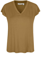 MaEfa Dull Gold Jersey T Shirt