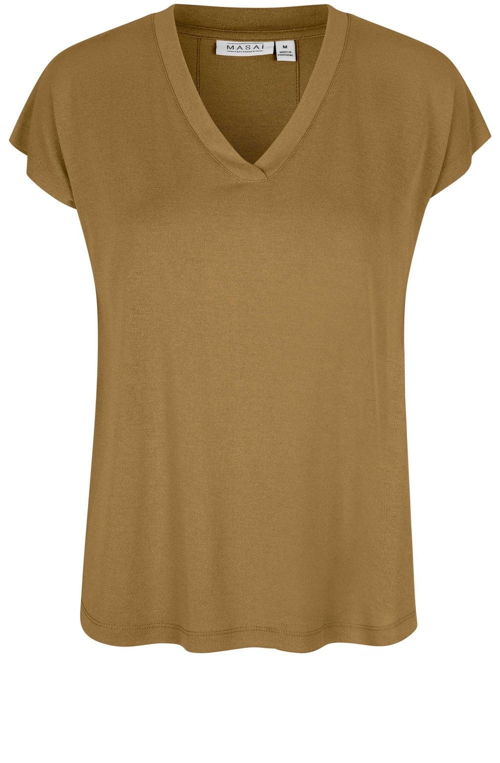 MaEfa Dull Gold Jersey T Shirt