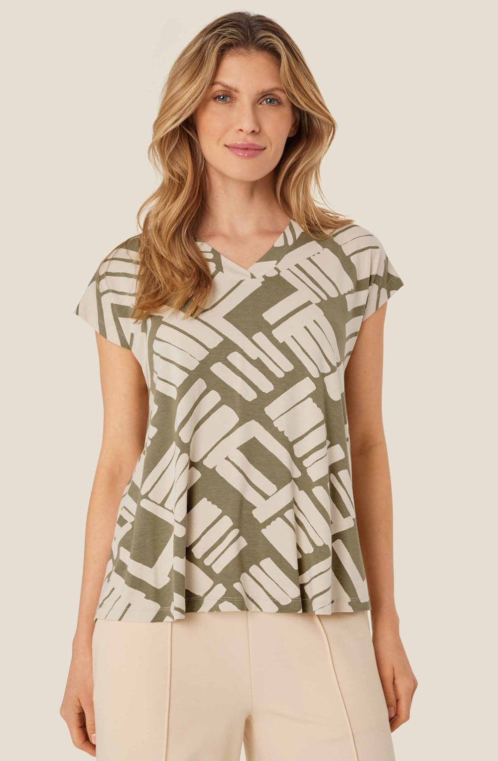 MaEfaz Dusky Green Jersey T Shirt