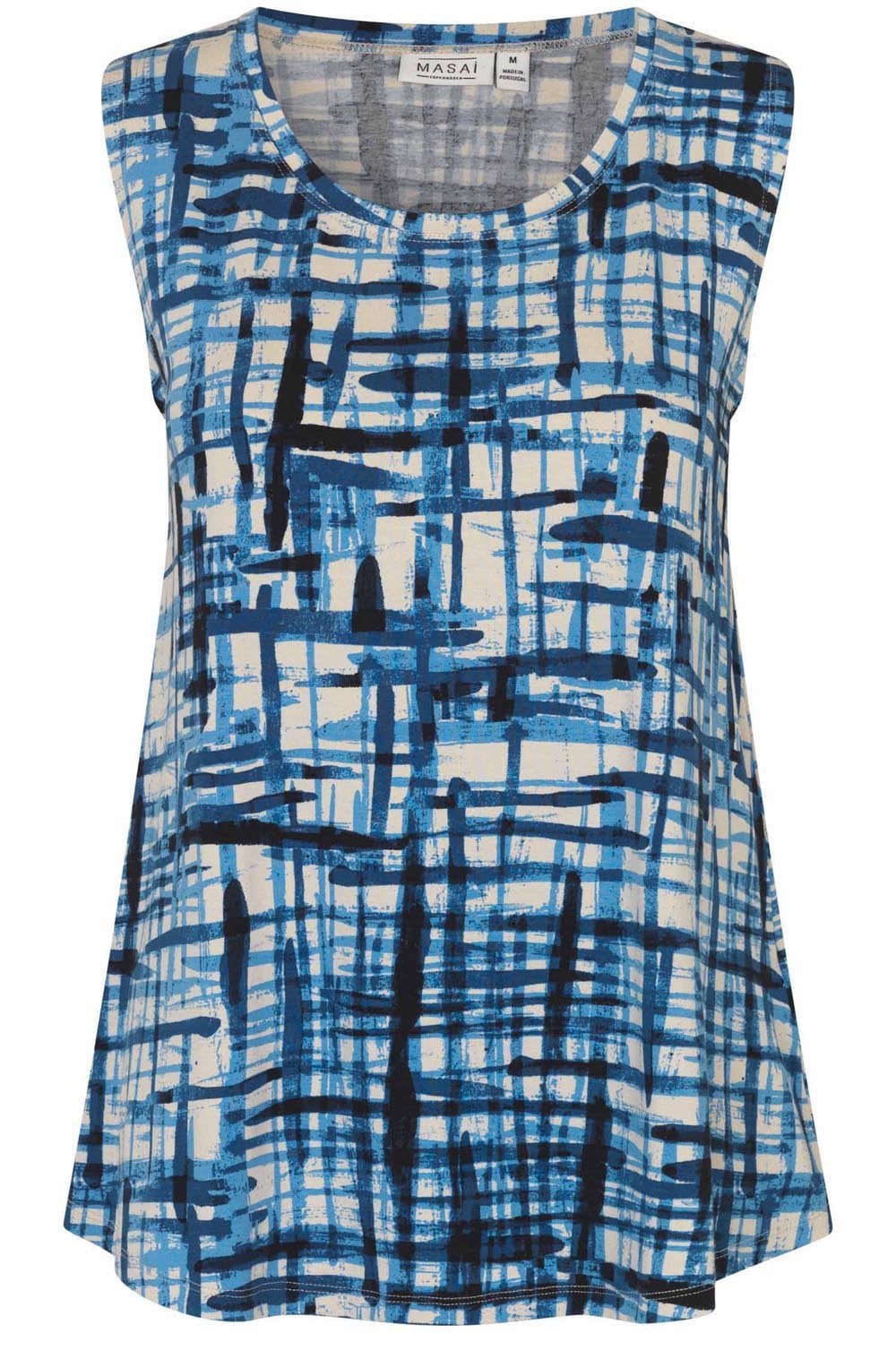 MaElisa Marina Jersey Sleeveless Top