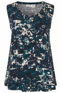 MaElisa Reflecting Pond Jersey Sleeveless Top