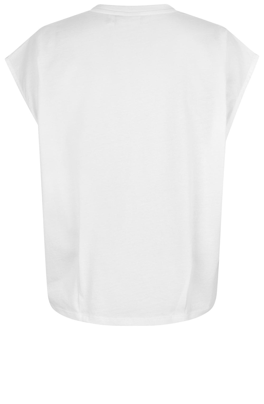 MaEllen White Jersey T Shirt