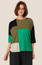 MaEmel Green Jersey Top