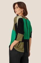 MaEmel Green Jersey Top
