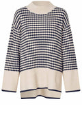 MaFallona Mood Indigo Oversized Jumper