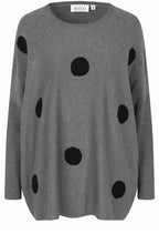 MaFanasi Grey Melange Jumper