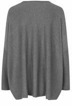 MaFanasi Grey Melange Jumper