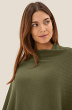 MaFarassia Dusky Green Poncho