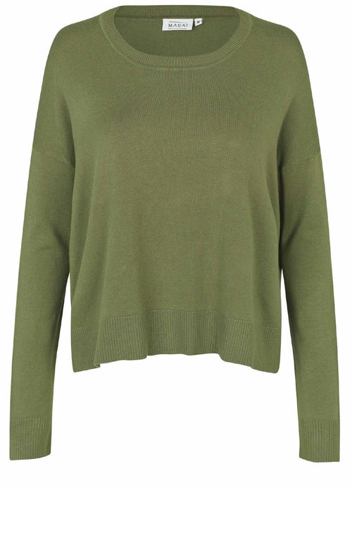 MaFayda Lichen Green Sweater
