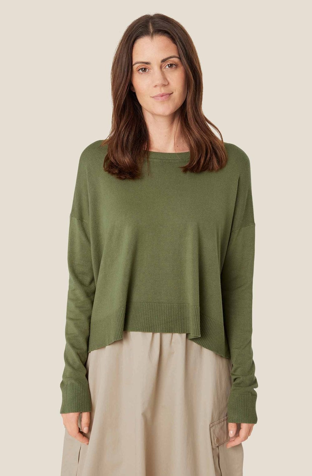 MaFayda Lichen Green Sweater