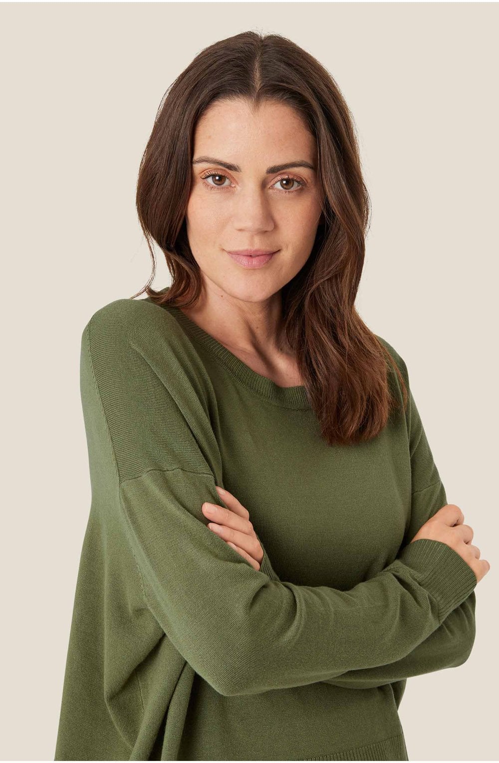 MaFayda Lichen Green Sweater