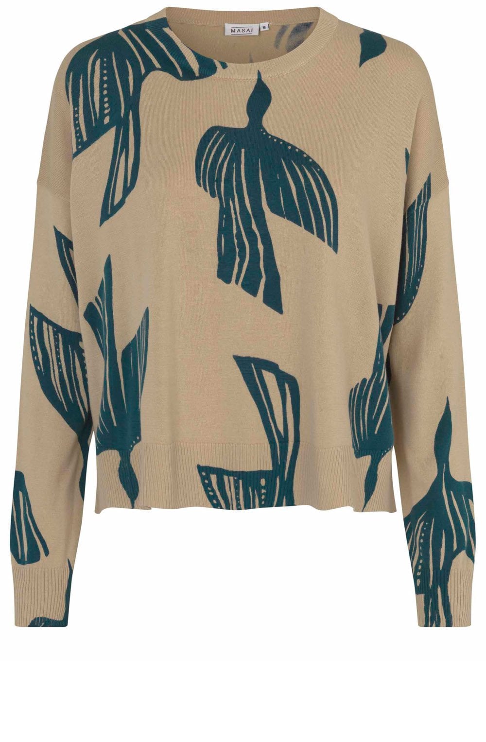 MaFayda Refelcting Pond Swallow Pattern Jumper