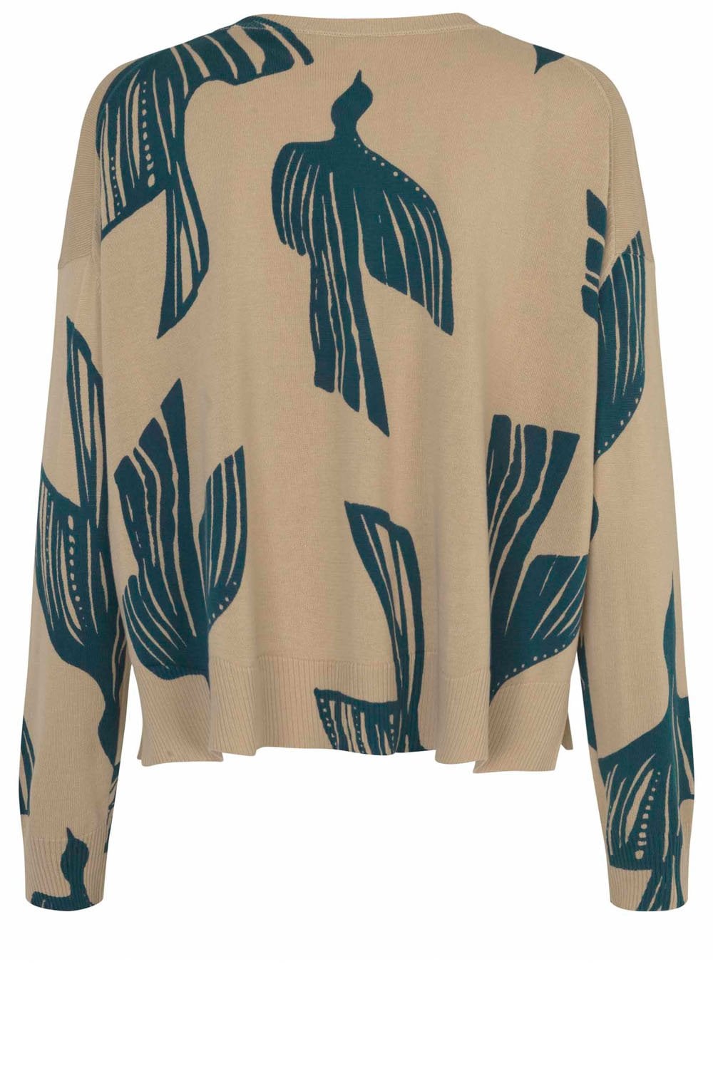MaFayda Refelcting Pond Swallow Pattern Jumper