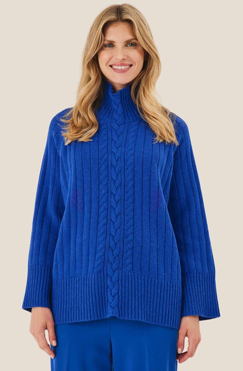 MaFelixa Surf The Web Oversized Braided Jumper