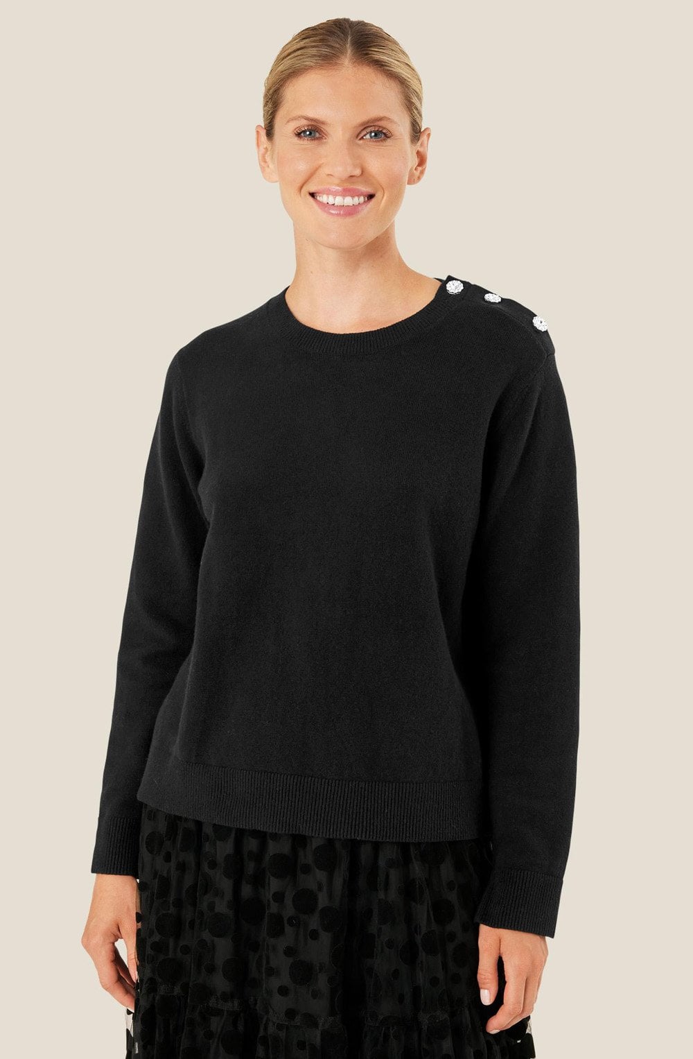 MaFilizia Black Jumper