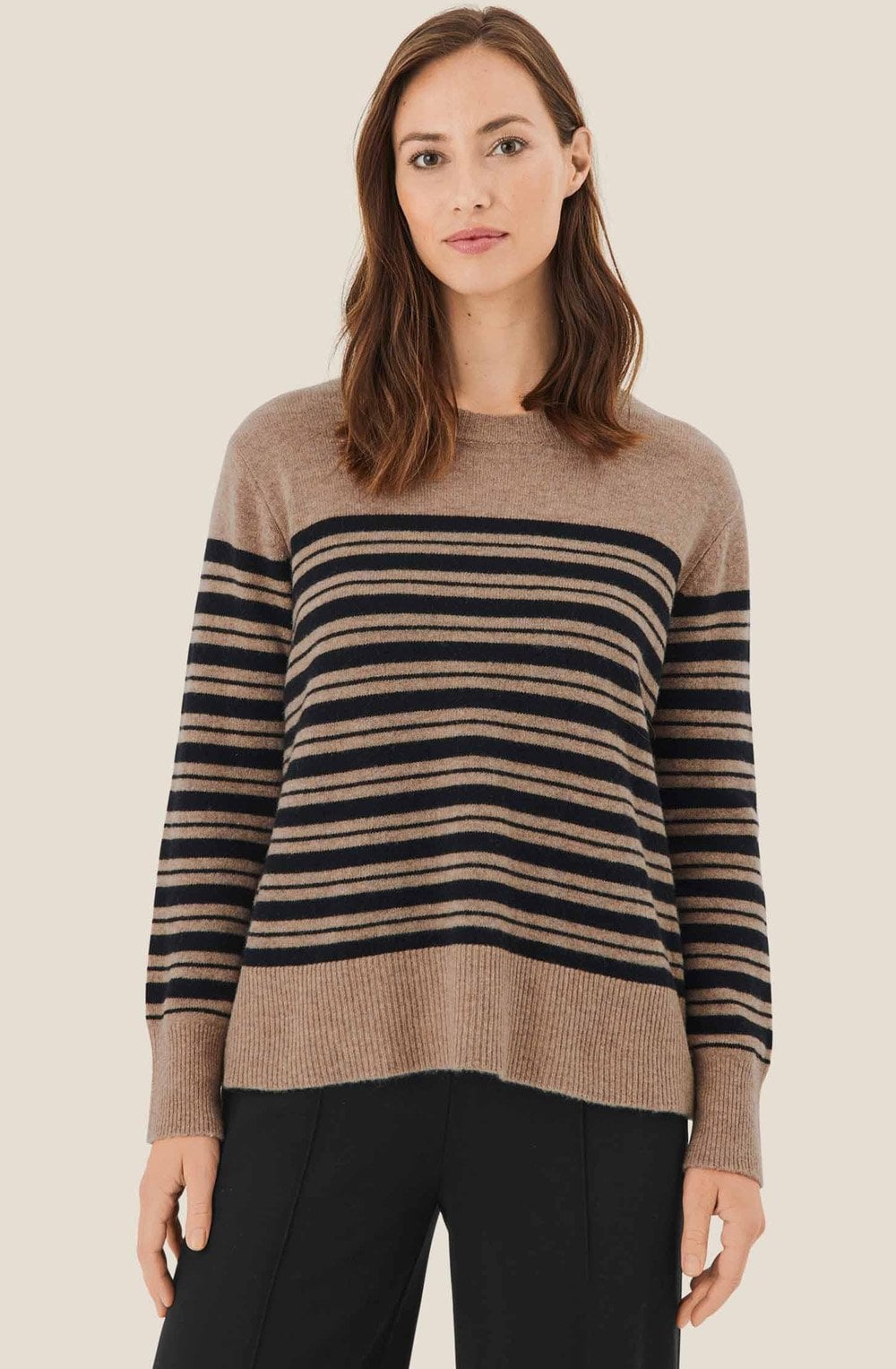 MaFonny Black and Dijon Jumper