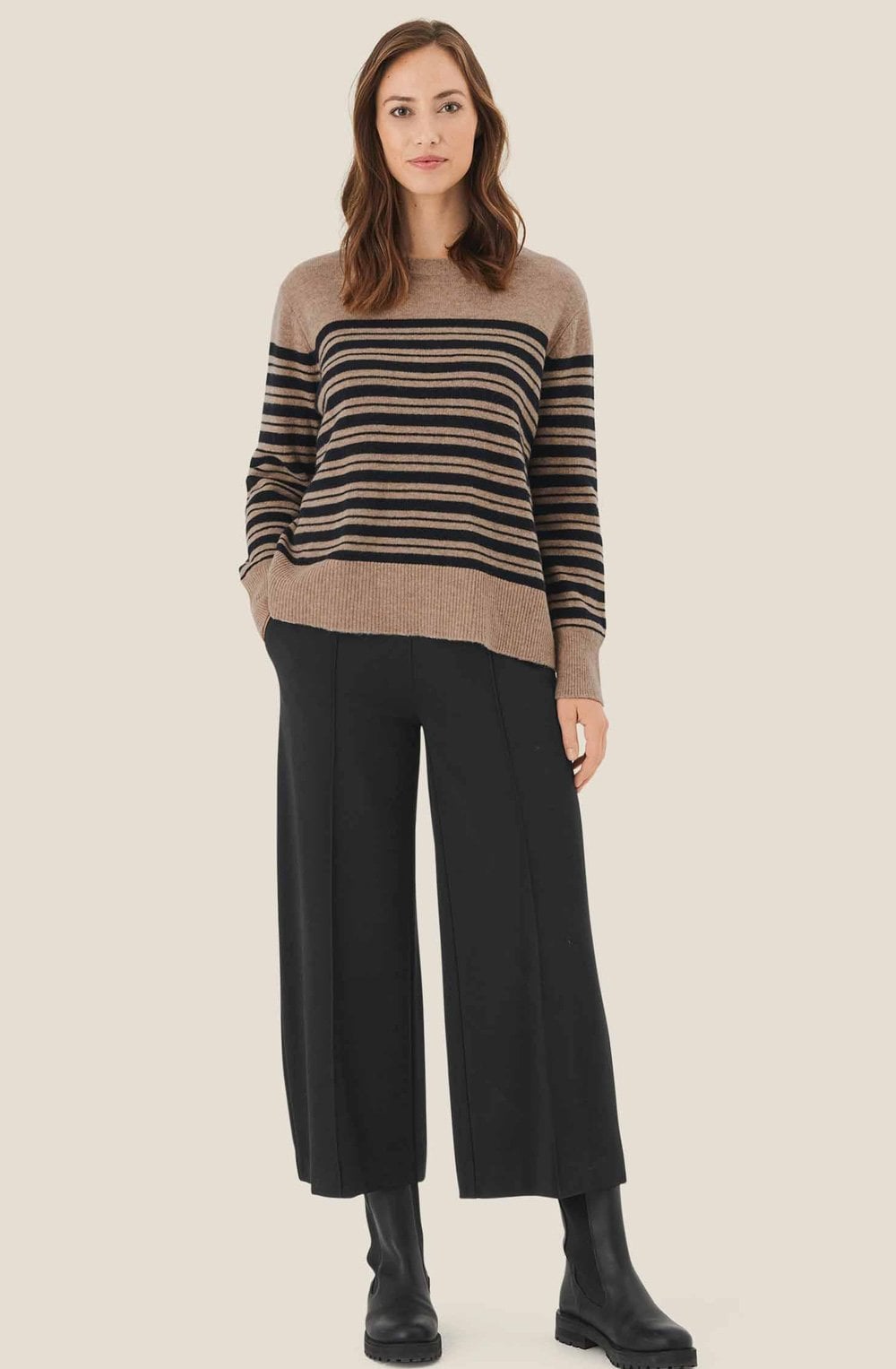 MaFonny Black and Dijon Jumper