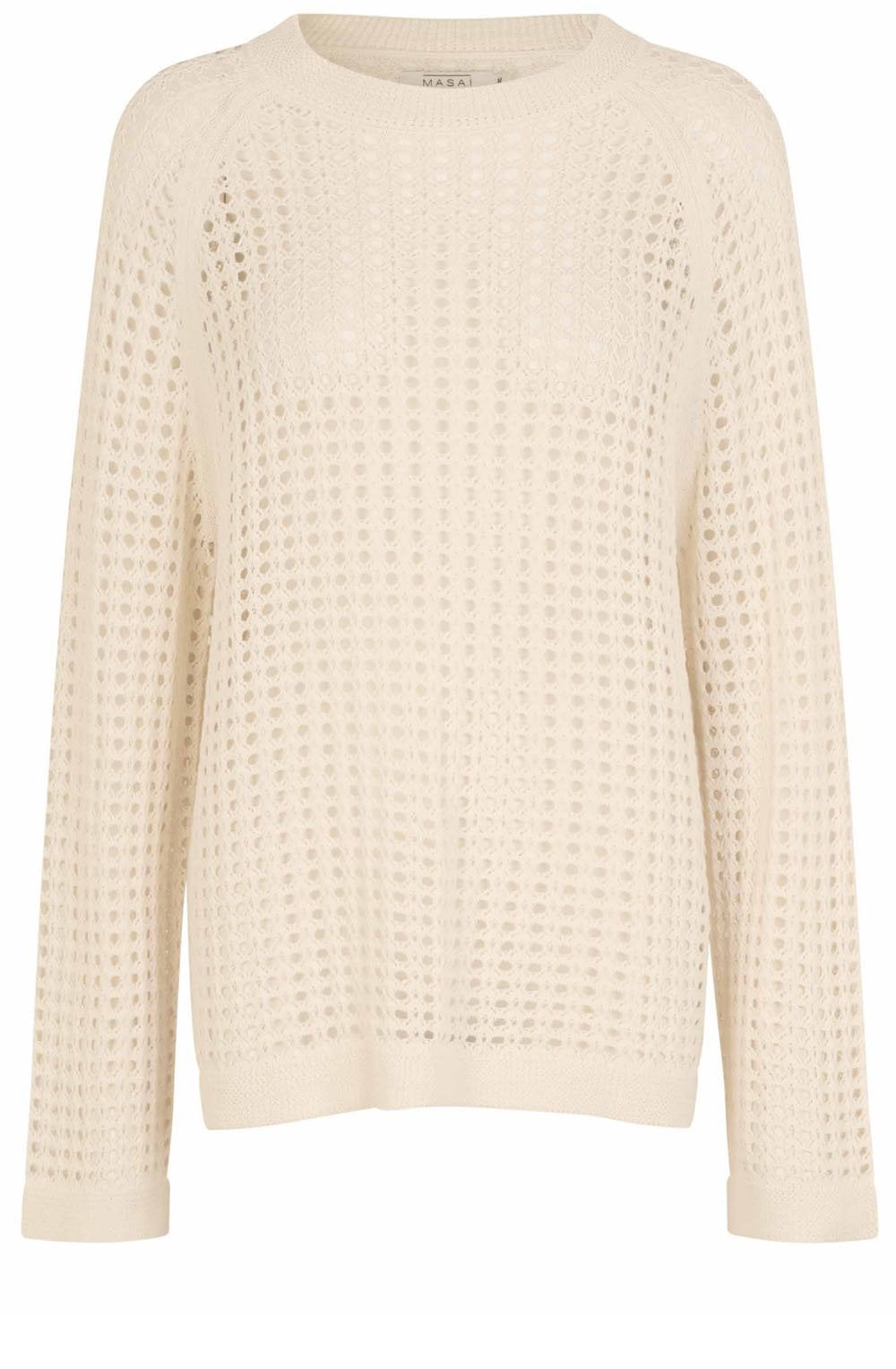 MaFulandela Whitecap Open Knit Jumper