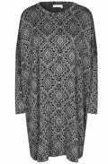 MaGabinis Steel Grey Relaxed Jersey Tunic