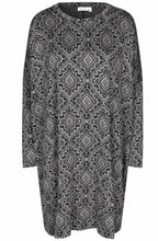 MaGabinis Steel Grey Relaxed Jersey Tunic