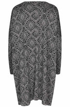MaGabinis Steel Grey Relaxed Jersey Tunic