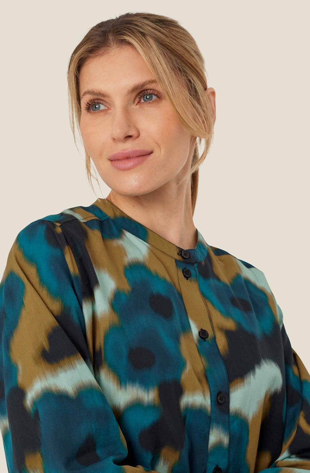 MaGalilea Celestial Abstract Print Tunic