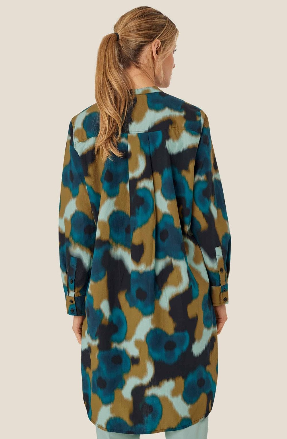 MaGalilea Celestial Abstract Print Tunic
