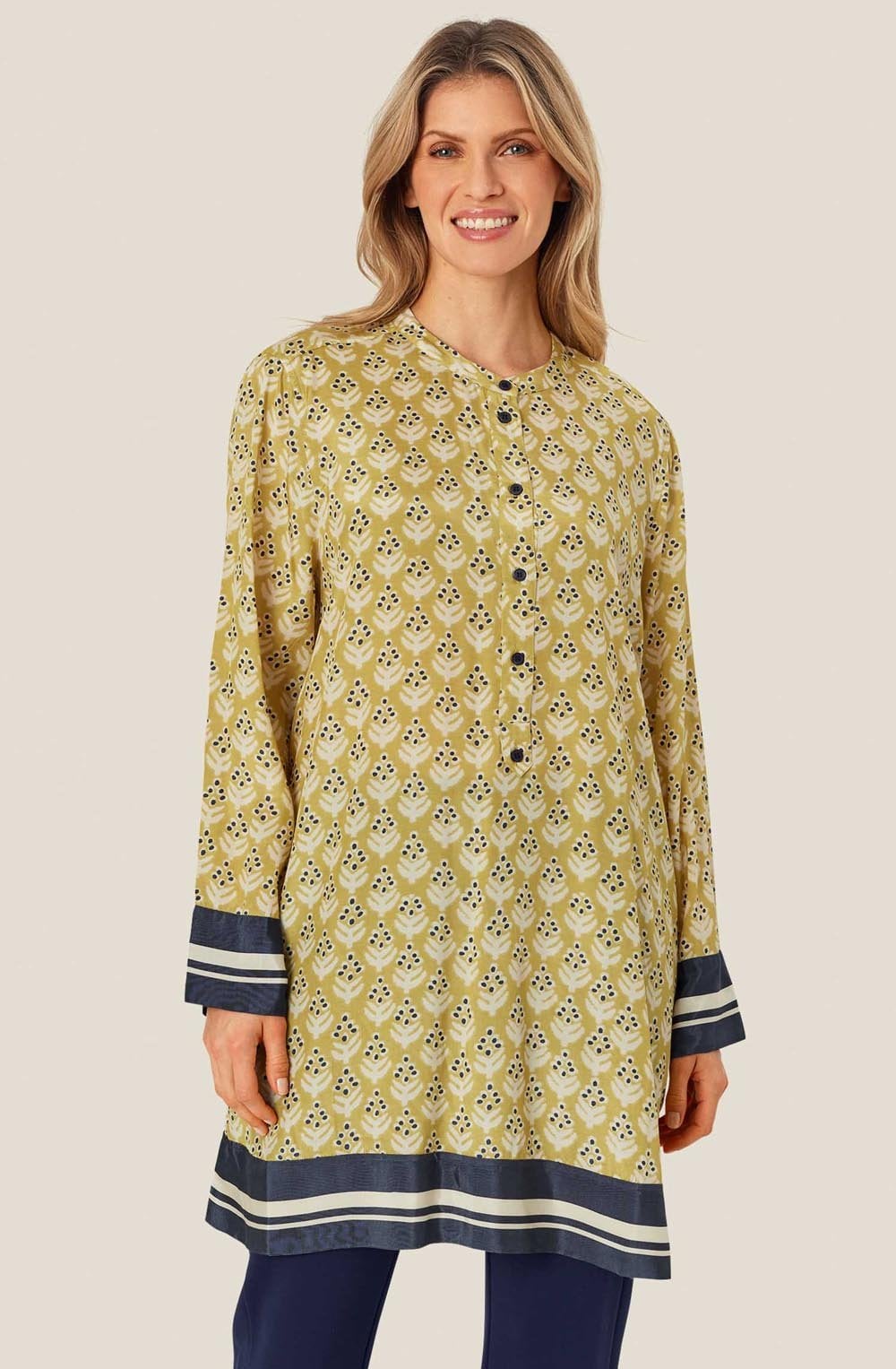 MaGalileas Burnish Gold Silk Touch Tunic