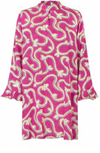 MaGesine Wild Aster Keyhole Silky Tunic